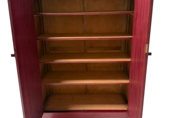 Art Deco Modernist Armoire by A.H. Jansen for L.O.V. Oosterbeek, 1920s 2